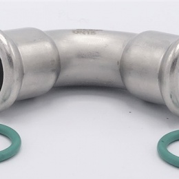 Elbow 90°, Press Fittings, F/F 18 mm