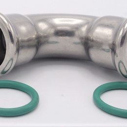 Elbow 90°, Press Fittings, F/F 22 mm