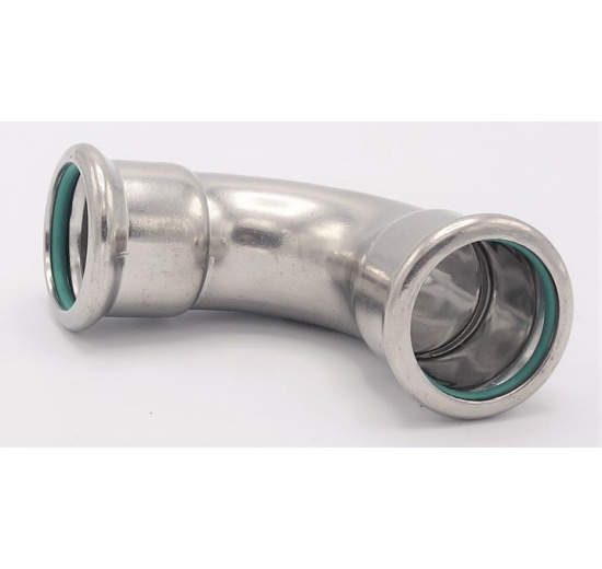 Elbow 90°, Press Fittings, F/F 28 mm, stainless steel