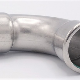 Elbow 90°, Press Fittings, F/F 35 mm stainless steel