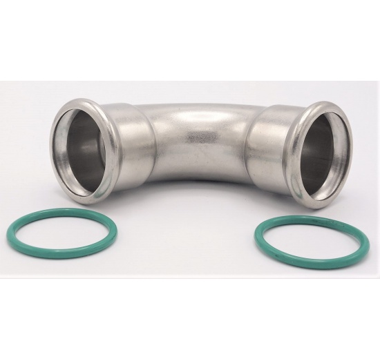 Elbow 90°, Press Fittings, F/F 42 mm