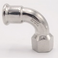 Elbow 90°, Press Fittings F/internal thread 18 mm_1/2"
