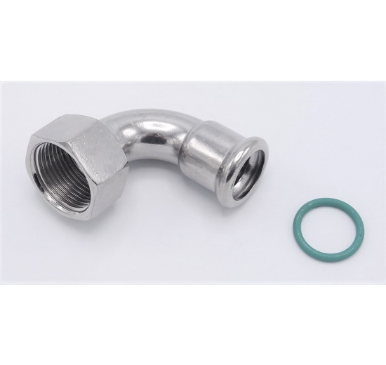 Elbow 90°, Press Fittings F/internal thread 18 mm_1/2"