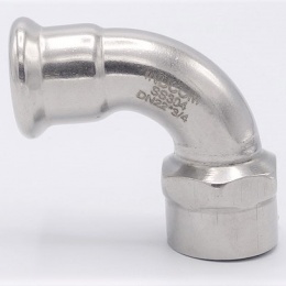 Elbow 90°, Press Fittings, F/internal thread 22 mm_3/4"
