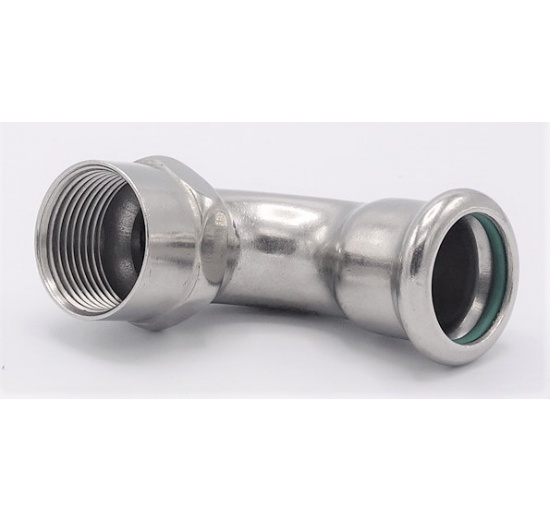 Elbow 90°, Press Fittings, F/internal thread 22 mm_3/4"