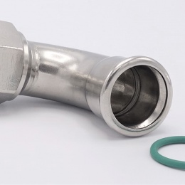 Elbow 90°, Press Fittings, F/internal thread 28 mm_1"