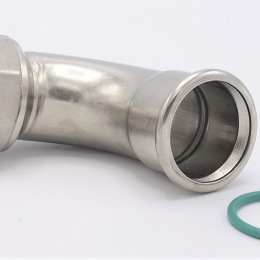 Elbow 90°, Press Fittings, F/internal thread 35 mm_1 1/4"