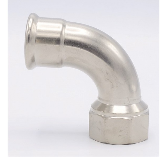 Elbow 90°, Press Fittings, F/internal thread 35 mm_1 1/4"