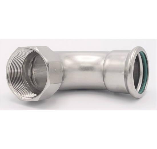Elbow 90°, Press Fittings F/internal thread 42 mm_1 1/2"
