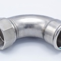 Elbow 90°, Press Fittings, F/internal thread 54 mm_2", stainless steel