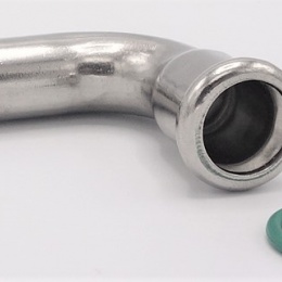 Elbow 90°, Press Fittings, F/M 15 mm stainless steel