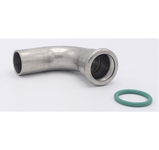 Elbow 90°, Press Fittings, F/M 22 mm stainless steel