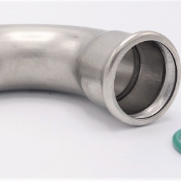 Elbow 90°, Press Fittings, F/M 42 mm