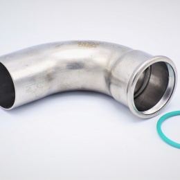 Elbow 90°, Press Fittings, F/M 54 mm