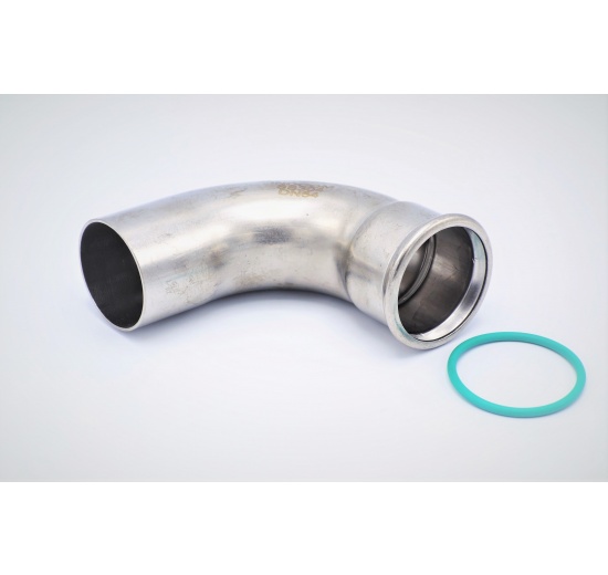 Elbow 90°, Press Fittings, F/M 54 mm