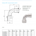 Elbow 90°, Press Fittings / internal thread