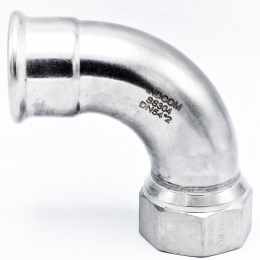 Elbow 90°, Press Fittings / internal thread