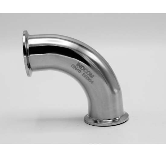 Elbow Clamp 90° DN40 (40x1,5mm, collar 50,5mm), stainless steel