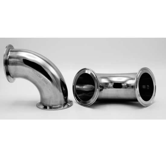 Elbow Clamp 90°| DN65 (70x2mm, collar 91mm)