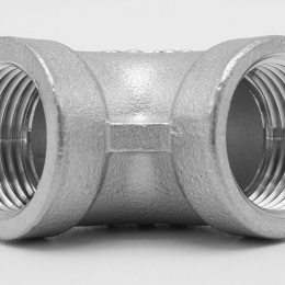 Elbow threaded / type 301_ 90°,  3/8", material stainless steel