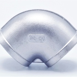 Elbow threaded / type 301_ 90° 5/4", stainless steel