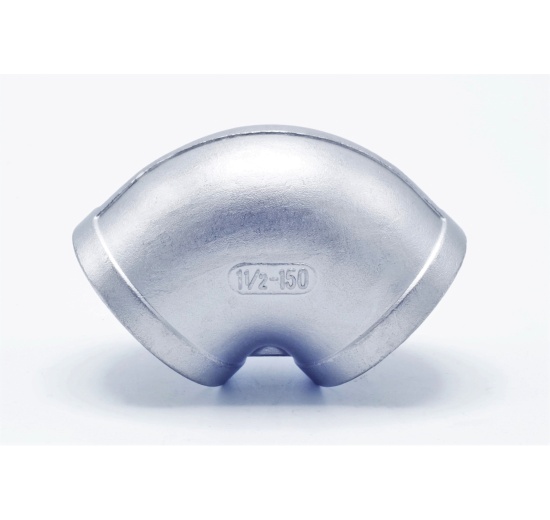 Elbow threaded / type 301_ 90°  6/4", stainless steel