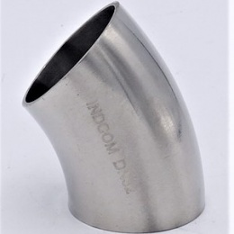 Elbow Welded 45°| DN32 (34x1,5mm), stainless steel