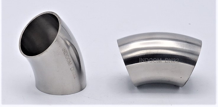 1-1/4&#34; Elbow 90 Degree Angled F/F Stainless Steel SS DN32 304 Stainless Steel Tube Fitting Female Elbows - 1/2" x 3/8" Compression
