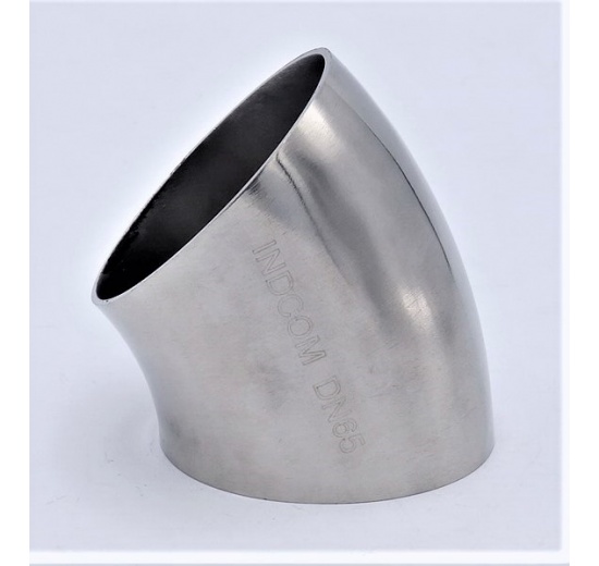 Elbow Welded 45° DN65 (70x2mm)