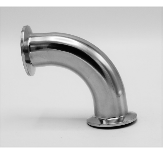 Elbows CLAMP 90°, stainless teel