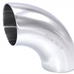 Elbows, Welded 90°, stainless steel