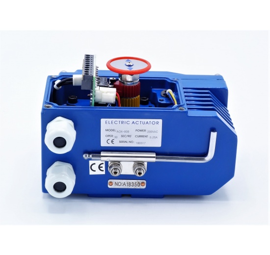 electric actuator with a torque of 80 Nm