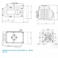 electric servo motor dimensions