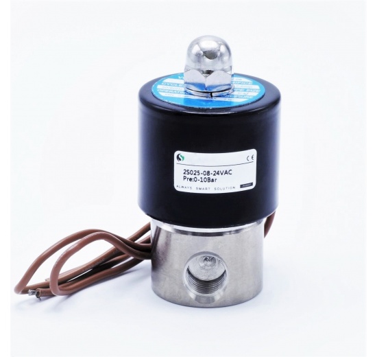 elektromagnetický ventil 2/2, připojení G 1/4"