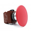 Emergency switch, red button 60 mm