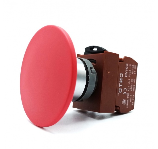 Emergency switches Ø 22 mm, plastic