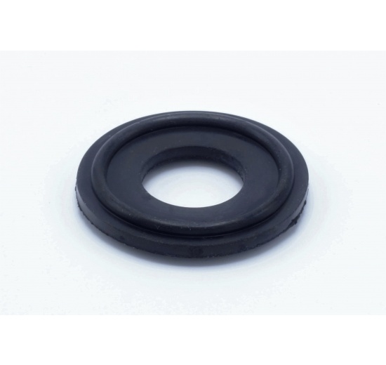 EPDM gasket, clamp DN 15, black, 34 mm