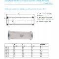 Extended Coupling Press Fittings, Stainless Steel, F/F