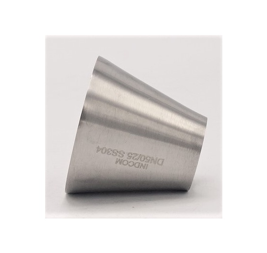 Concentric reduction, welding, short DN50/25