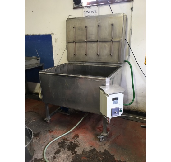 Cabinet Pasteurizer for beverage production, for beer, wine, cider, lemonade, juice