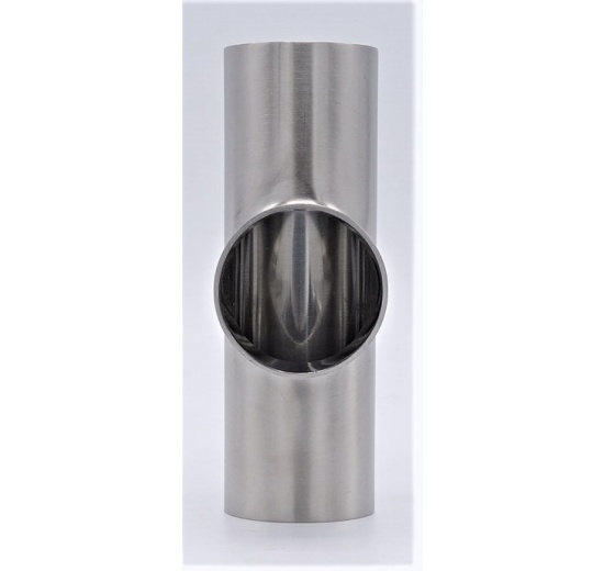 stainless steel T-piece, Long, Welded DN40