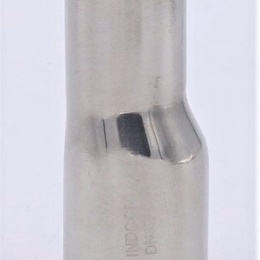 Eccentric reducer, welded, long, stainless steel