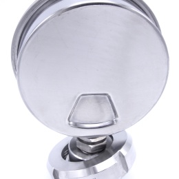 Stainless steel manometer with separating membrane, union DIN 11851, dial 100 mm, Nut DN40 | 0-6 bar