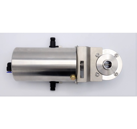 Pneumatically Operated Butterfly Valve, Threaded / Welded, type G-S DN20