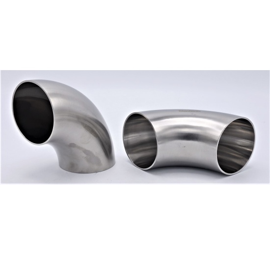 Stainless steel welded elbow 90° DN65 (70x2mm)