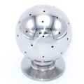 Stainless steel Fixed cleaning ball, CLAMP connection, for cleaning of tanks, containers