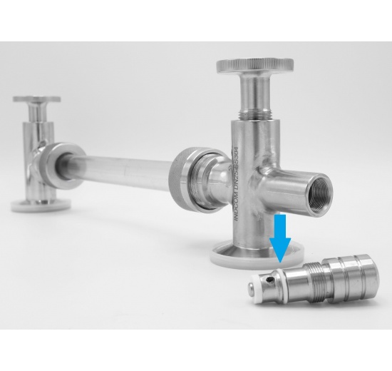 Replacement silicone seal (O-ring) for the level gauge tap (10x2 mm)