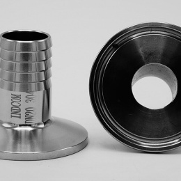 Clamp Hose Adapter DN20, CLAMP Collar 50.5 mm