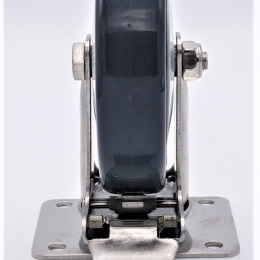 Transport Casters, stainless steel, diameter 125 mm