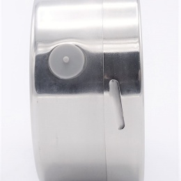 Stainless steel pressure gauges - the bottom (radial) connection, dial 100 mm | -1/ 1.5 bar (1/2")
